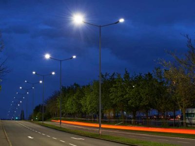 Neubau Straßenbeleuchtung
